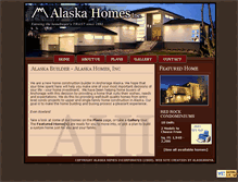 Tablet Screenshot of alaskahomesinc.com
